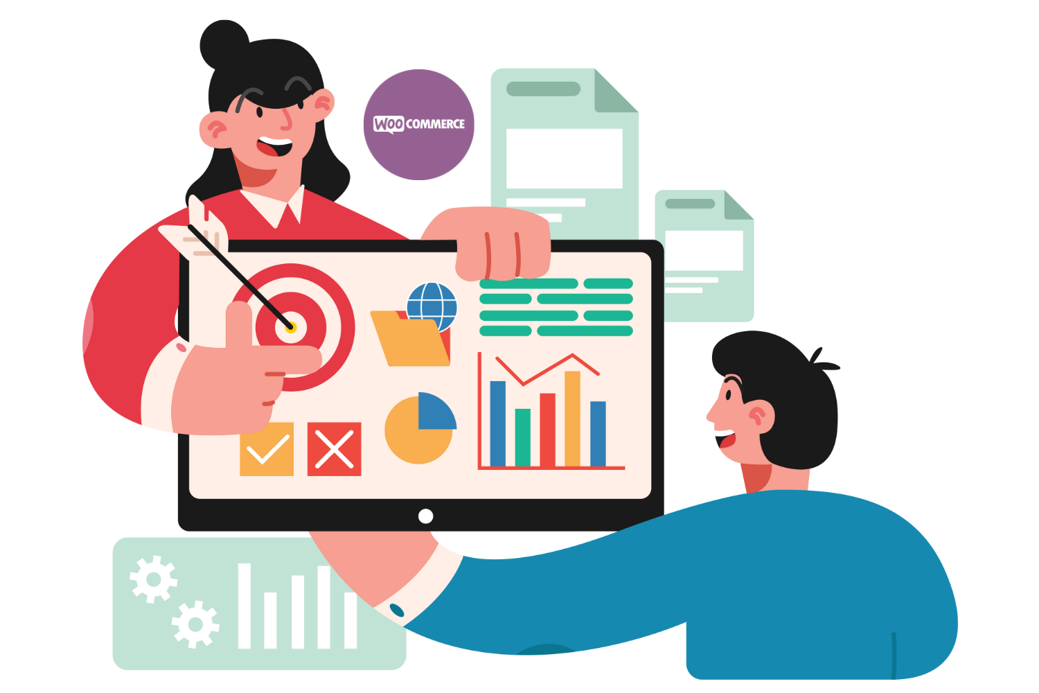 Online webshop with scriptfeeds
